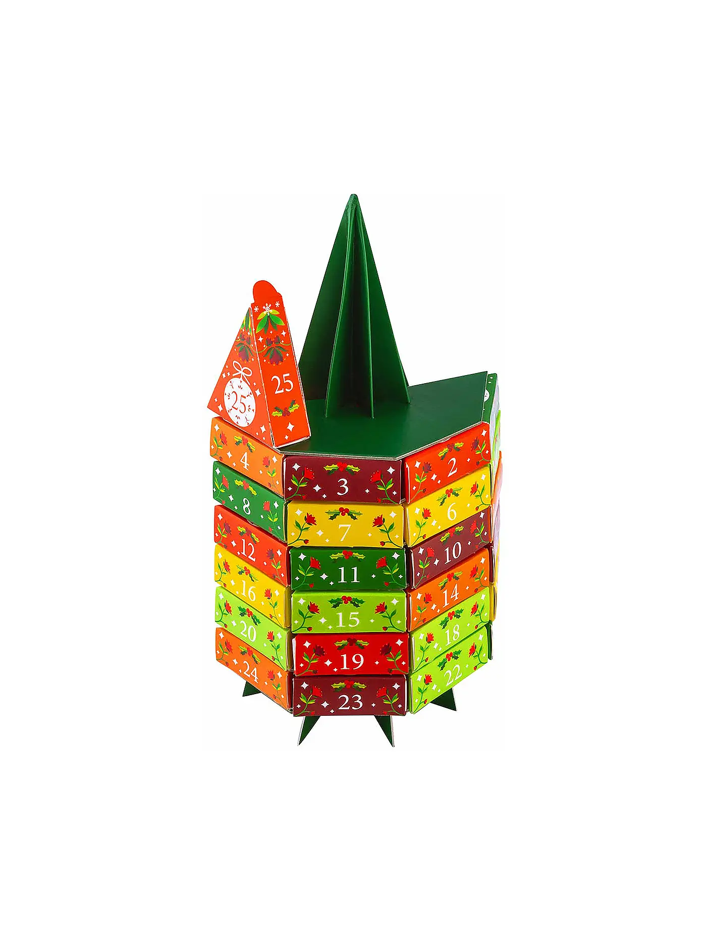 ENGLISH TEA SHOP | Tee Adventskalender "Tannenbaum", BIO, 25 Pyramidenbeutel | 